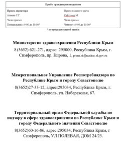 Сертификаты клиника амидея